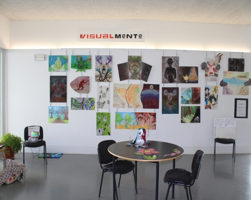 Exposição alunos de Artes Visuais - 11ºano